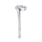 Load image into Gallery viewer, Platinum Diamond Ring for Women JL PT LR 80   Jewelove.US
