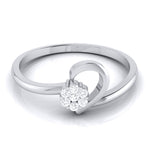 Load image into Gallery viewer, Platinum Diamond Ring for Women JL PT LR 80   Jewelove.US

