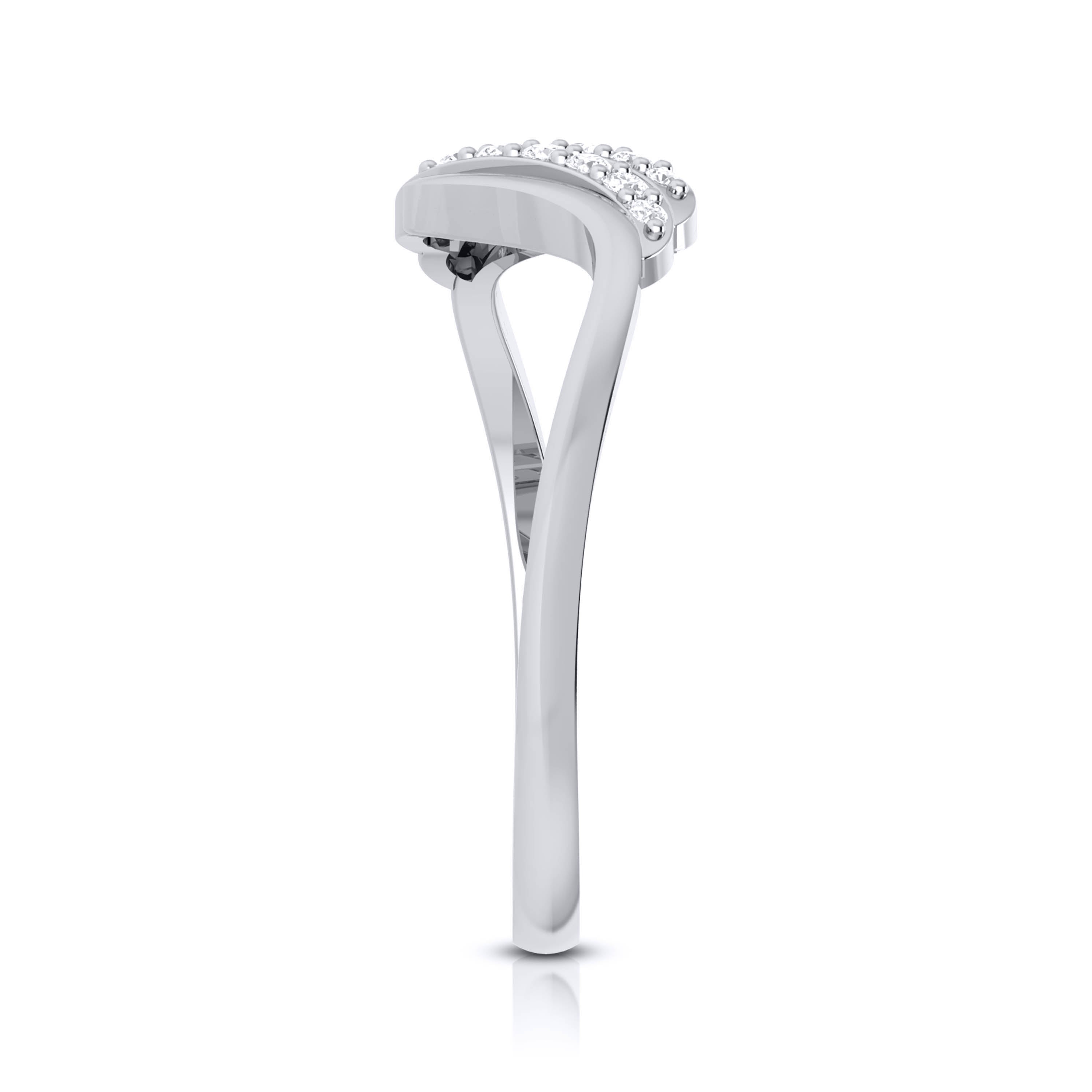 Platinum Diamond Ring for Women JL PT LR 81