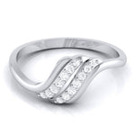 Load image into Gallery viewer, Platinum Diamond Ring for Women JL PT LR 81
