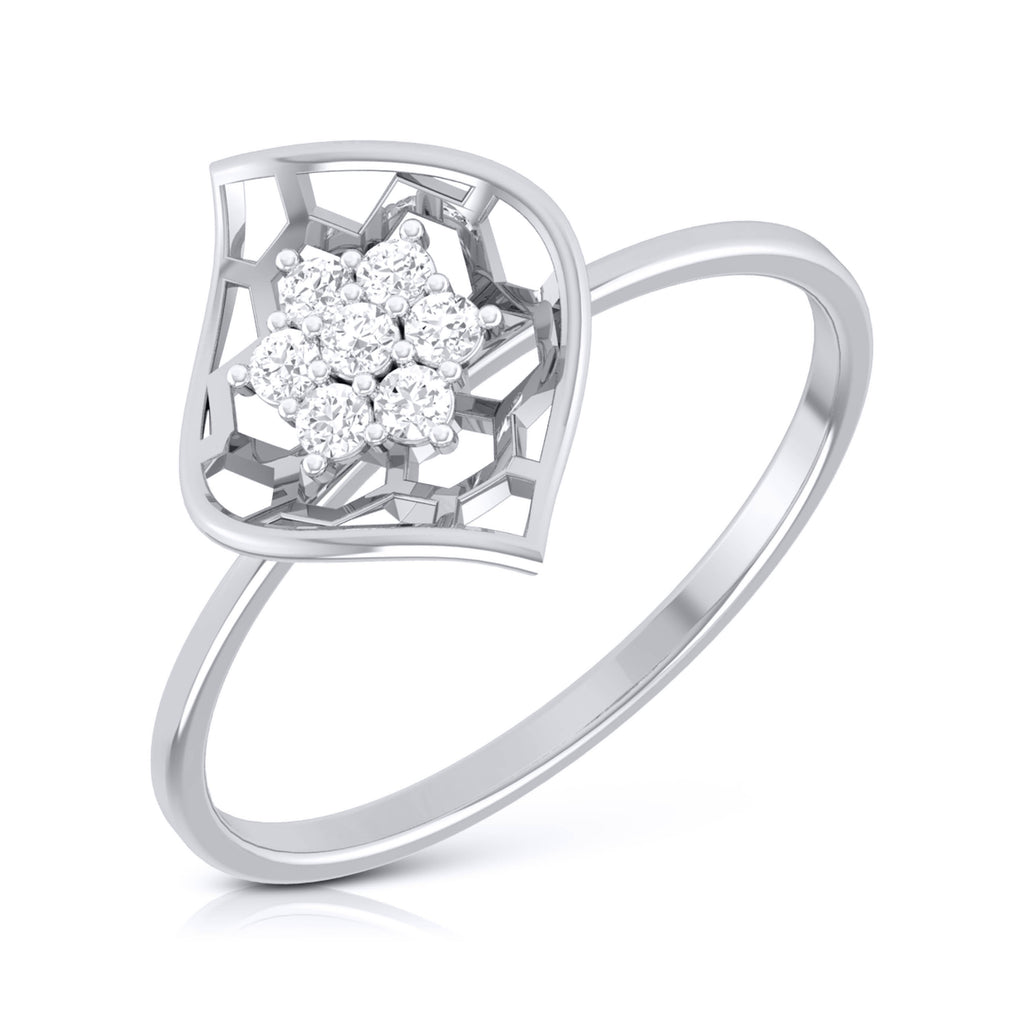 Platinum Diamond Ring for Women JL PT LR 85  VVS-GH Jewelove.US