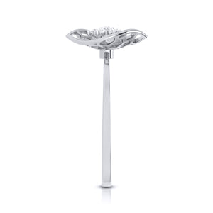 Platinum Diamond Ring for Women JL PT LR 85
