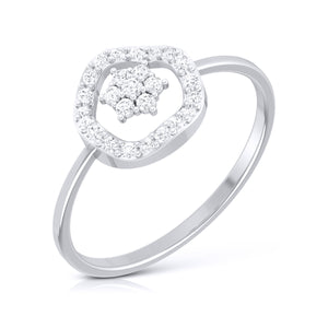 Platinum Diamond Ring for Women JL PT LR 86  VVS-GH Jewelove.US