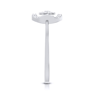 Platinum Diamond Ring for Women JL PT LR 86   Jewelove.US