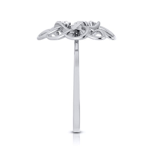 Platinum Diamond Ring for Women JL PT LR 89