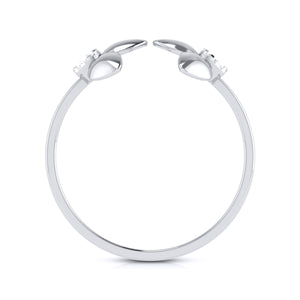 Platinum Diamond Ring for Women JL PT LR 91