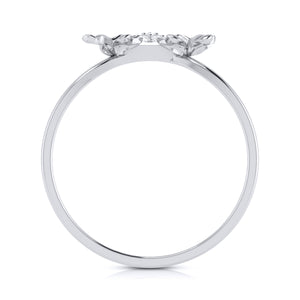 Platinum Diamond Ring for Women JL PT LR 93   Jewelove.US