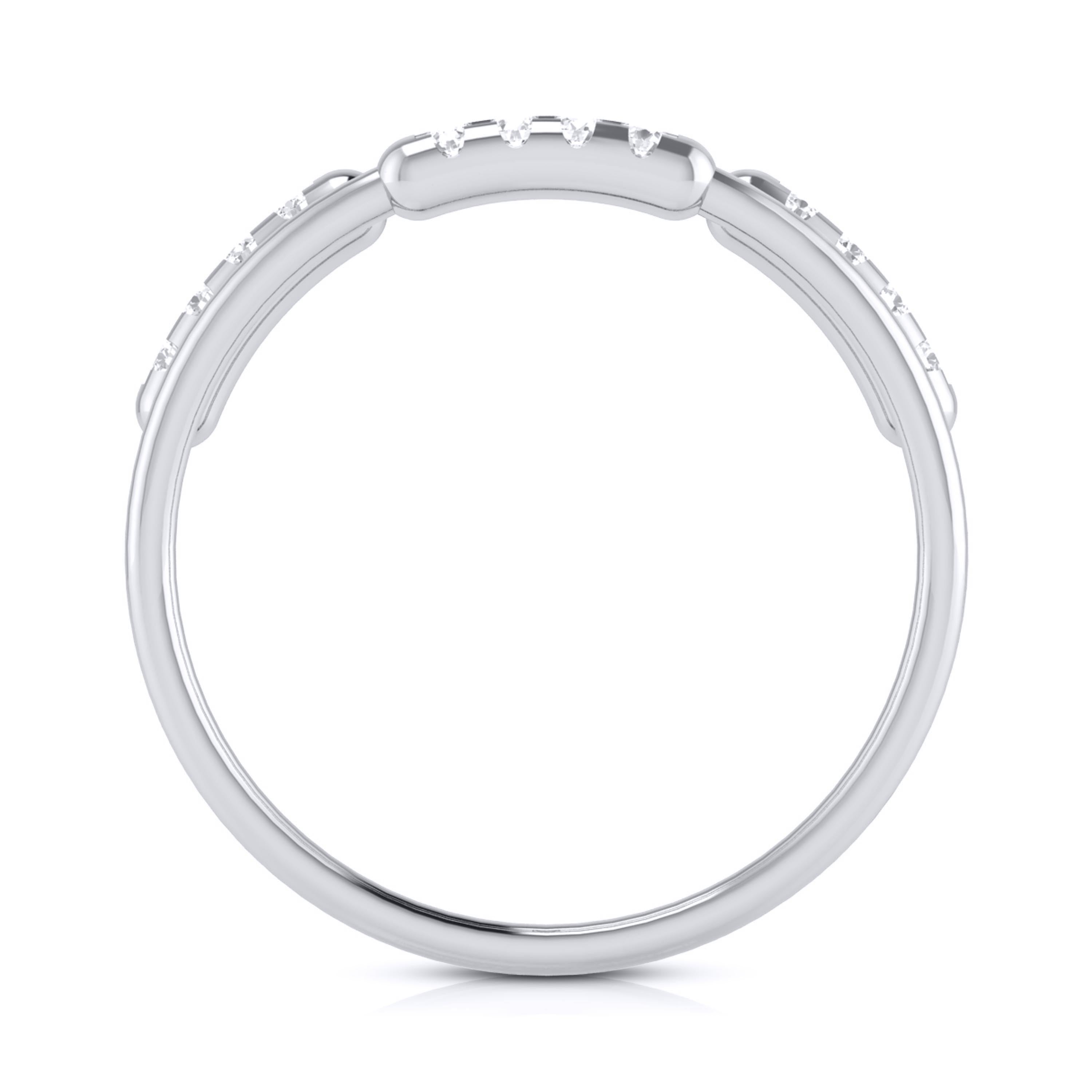 Platinum Diamond Ring for Women JL PT LR 94