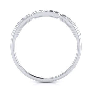Platinum Diamond Ring for Women JL PT LR 94