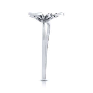 Platinum Diamond Ring for Women JL PT LR 97