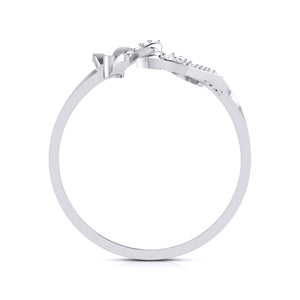 Platinum Diamond Ring for Women JL PT LR 98   Jewelove.US