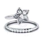 Load image into Gallery viewer, Platinum Diamond Ring for Women JL PT LR 104
