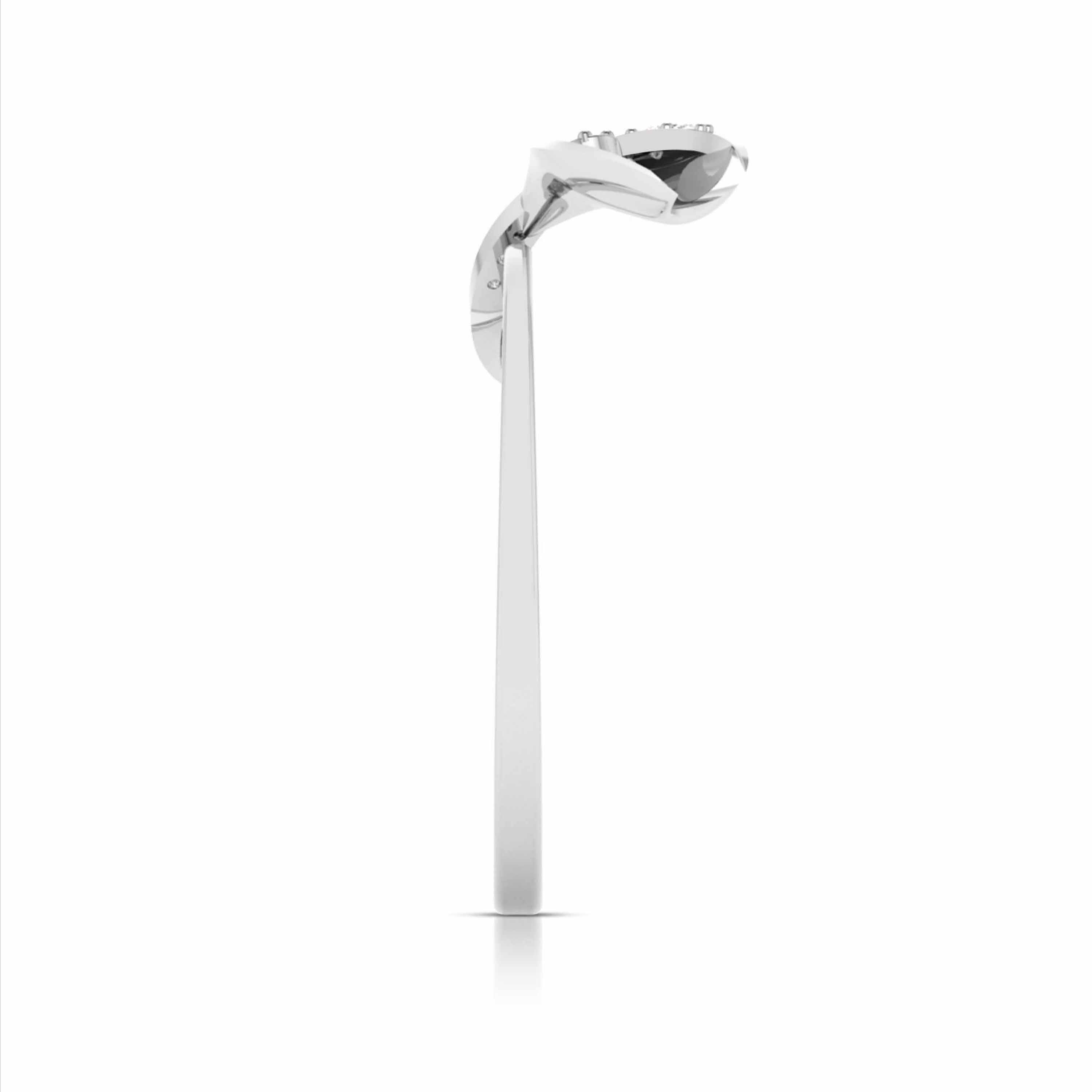 Platinum Diamond Ring for Women JL PT LR 11