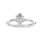 Load image into Gallery viewer, 50-Pointer Marquise Cut Solitaire with Baguette Diamond Platinum Ring JL PT 1228-A   Jewelove.US
