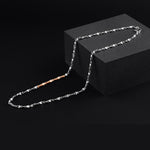 Load image into Gallery viewer, Men of Platinum | Unique Linked Pt + Rose Gold Chain for Men JL PT CH 974   Jewelove.US
