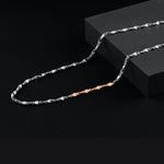 Load image into Gallery viewer, Men of Platinum | Unique Linked Pt + Rose Gold Chain for Men JL PT CH 974   Jewelove.US
