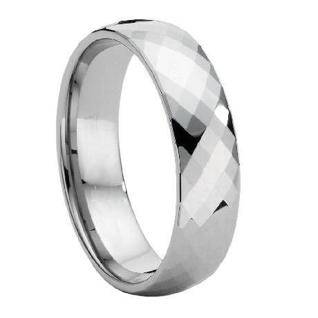 Mirror Finish Platinum Love Bands JL PT 948   Jewelove.US