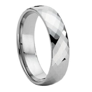 Mirror Finish Platinum Love Bands JL PT 948   Jewelove.US