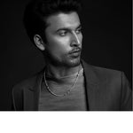 Load image into Gallery viewer, Men of Platinum | Sleek Interlinked Pt + Rose Gold Chain for Men JL PT CH 973
