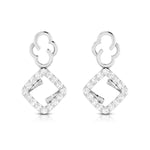 Load image into Gallery viewer, Platinum Earrings with Diamonds for Women JL PT E N-17
