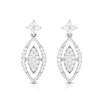 Load image into Gallery viewer, Designer Platinum Earrings with Diamonds for Women JL PT E N-22  VVS-GH Jewelove.US
