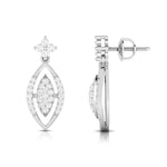 Load image into Gallery viewer, Designer Platinum Earrings with Diamonds for Women JL PT E N-22   Jewelove.US
