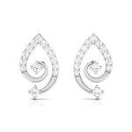 Load image into Gallery viewer, Designer Platinum Earrings with Diamonds for Women JL PT E N-2  VVS-GH Jewelove.US
