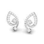 Load image into Gallery viewer, Designer Platinum Earrings with Diamonds for Women JL PT E N-2   Jewelove.US
