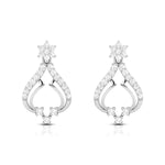 Load image into Gallery viewer, Designer Platinum Earrings with Diamonds for Women JL PT E N-3  VVS-GH Jewelove.US
