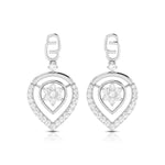 Load image into Gallery viewer, Designer Platinum Earrings with Diamonds for Women JL PT E N-47  VVS-GH Jewelove.US
