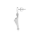 Load image into Gallery viewer, Designer Platinum Earrings with Diamonds for Women JL PT E N-47   Jewelove.US
