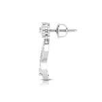 Load image into Gallery viewer, Designer Platinum Earrings with Diamonds for Women JL PT E N-7
