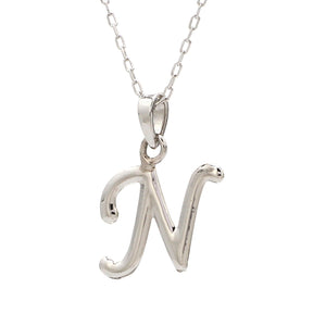 Alphabet Platinum Pendants JL PT P Alphabet-1