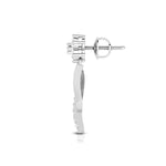 Load image into Gallery viewer, Designer Platinum Earrings with Diamonds for Women JL PT E N-5
