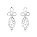 Load image into Gallery viewer, Designer Platinum Earrings with Diamonds for Women JL PT E NK-57  VVS-GH Jewelove.US
