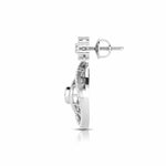 Load image into Gallery viewer, Designer Platinum Earrings with Diamonds JL PT E NK-63
