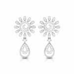 Load image into Gallery viewer, Designer Platinum Earrings with Diamonds JL PT E NK-69  VVS-GH Jewelove.US

