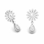 Load image into Gallery viewer, Designer Platinum Earrings with Diamonds JL PT E NK-69   Jewelove.US

