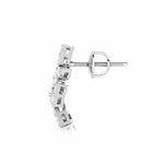 Load image into Gallery viewer, Beautiful Platinum Earrings with Diamonds for Women JL PT E ST 2032
