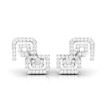 Load image into Gallery viewer, New Fashionable Platinum Diamond Earrings for Women JL PT E OLS 23

