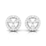 Load image into Gallery viewer, Designer Platinum Diamond Earrings for Women JL PT E OLS 29  VVS-GH Jewelove.US
