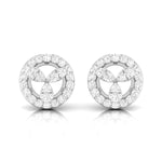 Load image into Gallery viewer, Designer Platinum Diamond Earrings for Women JL PT E OLS 29  VVS-GH Jewelove.US
