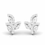 Load image into Gallery viewer, Beautiful Platinum Diamond  Earrings for Women JL PT E OLS 32
