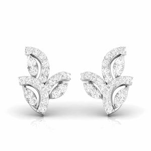 Beautiful Platinum Diamond  Earrings for Women JL PT E OLS 32