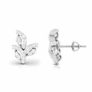 Beautiful Platinum Diamond  Earrings for Women JL PT E OLS 32