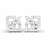 Load image into Gallery viewer, Fashionable Platinum Diamond Earrings for Women JL PT E OLS 36
