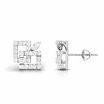 Load image into Gallery viewer, Fashionable Platinum Diamond Earrings for Women JL PT E OLS 36
