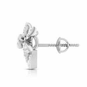 Beautiful Platinum Diamond Earrings for Women JL PT E OLS 37