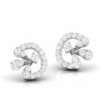 Load image into Gallery viewer, Fashionable Platinum Diamond Earrings for Women JL PT E OLS 38
