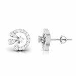 Load image into Gallery viewer, Fashionable Platinum Diamond Earrings for Women JL PT E OLS 38
